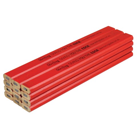 PENCIL CARPENTERS MEDIUM (RED)